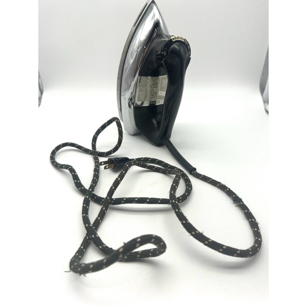 Vintage GE General Electric ~ Iron ~ Mod # 61F54 collectable